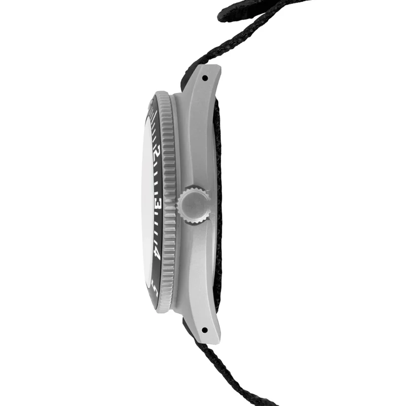 SSNAV No Date Arctic Edition 41mm - White on Ballistic Nylon Strap