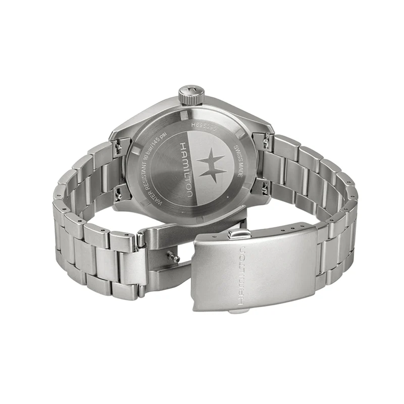 Khaki Field Power Reserve Mechanical 40mm Green on Bracelet