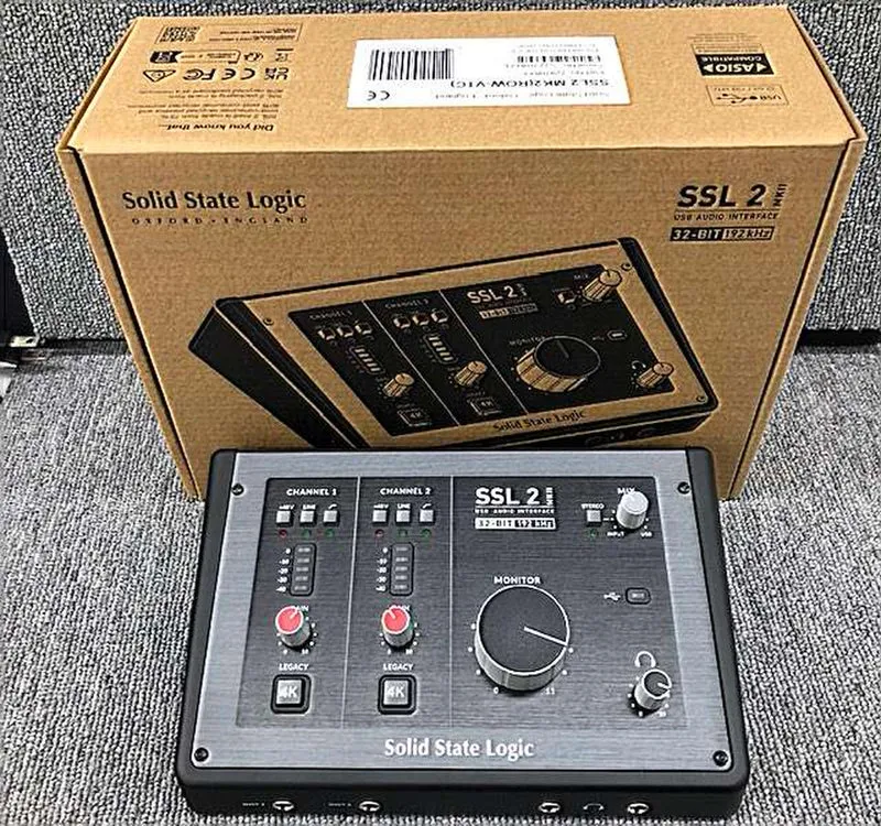 SOLID STAGE LOGIC Audio-Interface: SSL2 MKII.