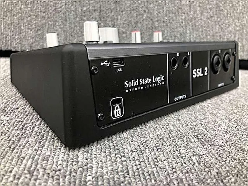 SOLID STAGE LOGIC Audio-Interface: SSL2 MKII.
