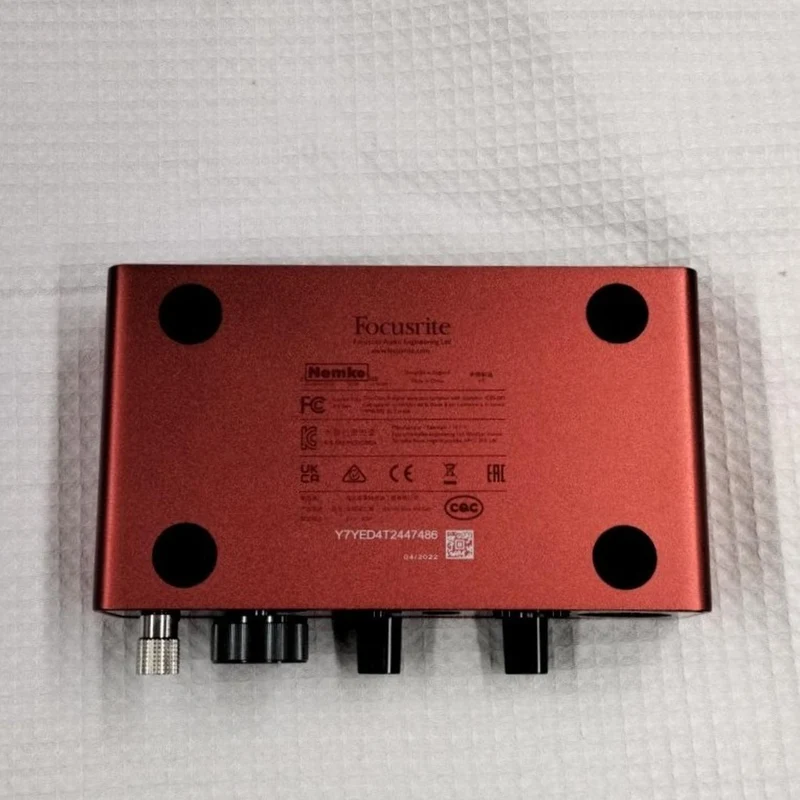 FOCUSRITE Audio-Interface: SCARLETT SOLO 3. Generation