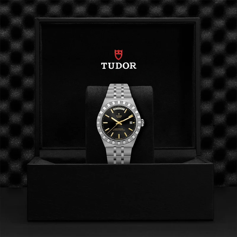 TUDOR Royal Day/Date 40mm - Black on Bracelet