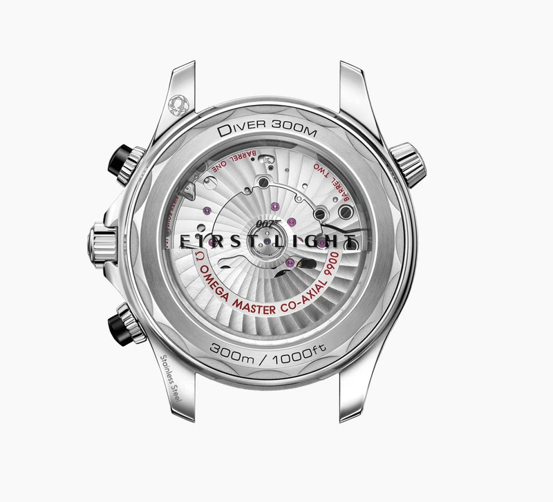 Seamaster Diver 300M Chronograph 007 First Light 44mm - Black on Fabric Strap