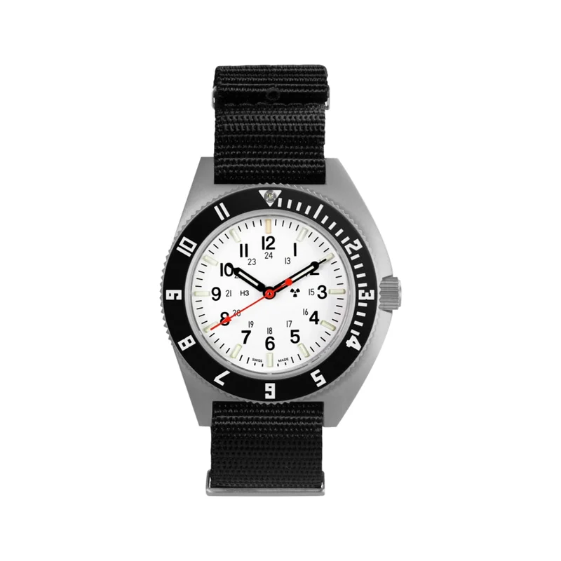SSNAV No Date Arctic Edition Quartz 41mm - White