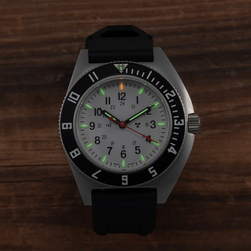 SSNAV No Date Arctic Edition Quartz 41mm - White