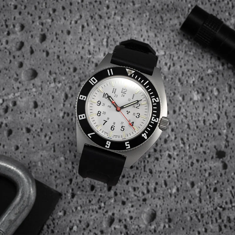 SSNAV No Date Arctic Edition Quartz 41mm - White