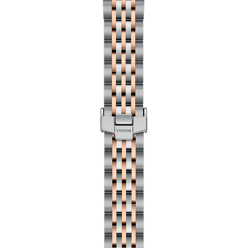 1926 Two-Tone 28mm - Black, Diamond-Set on Bracelet