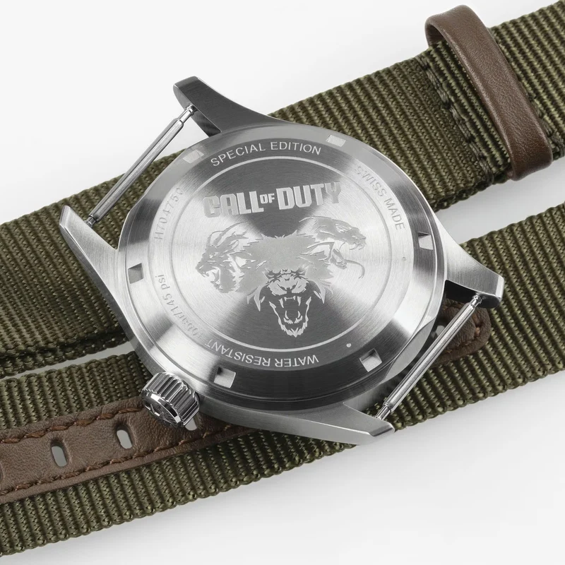 Khaki Field Auto Call of Duty Limited Edition 38mm - Black on Fabric Strap