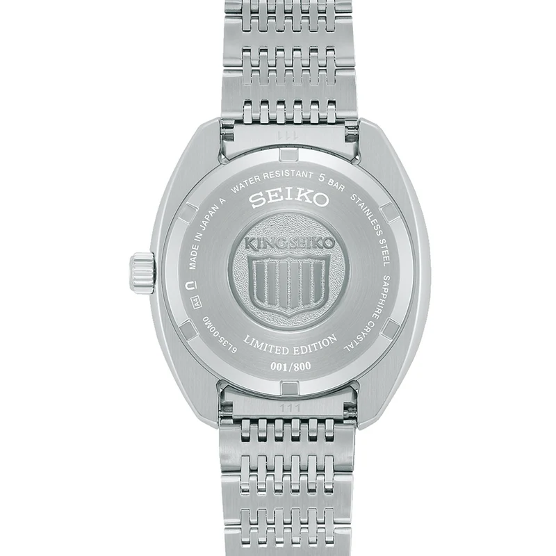 SJE121 King Seiko KS1969 145th Anniversary Limited Edition 39.4mm - Grey on Bracelet