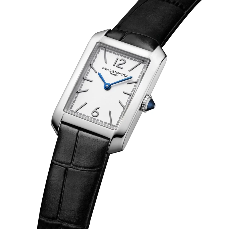 Hampton 10795 Quartz 35mm - White on Leather Strap