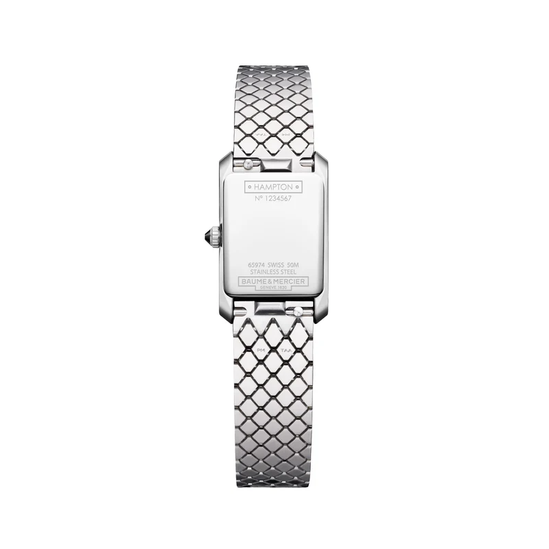 Hampton 10860 Quartz 28mm - Silver on Bracelet