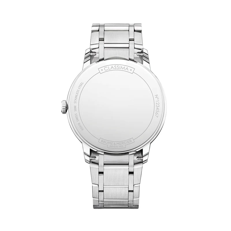 Classima 10883 Quartz 40mm - Silver on Bracelet