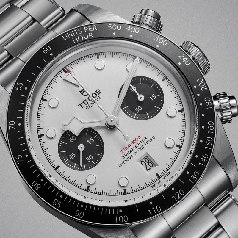 Black Bay Chrono 41mm - Opaline on 3-Link Bracelet