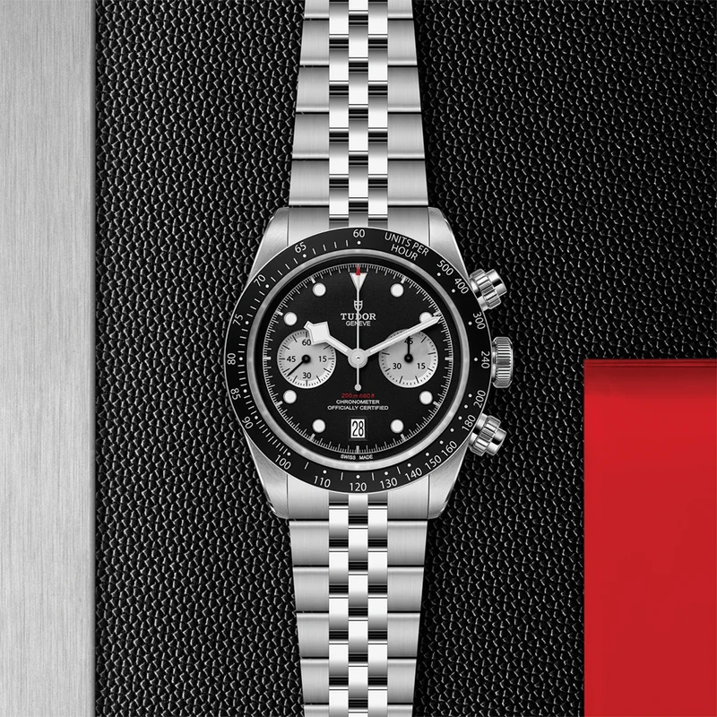 Black Bay Chrono 41mm - Black on 5-Link Bracelet