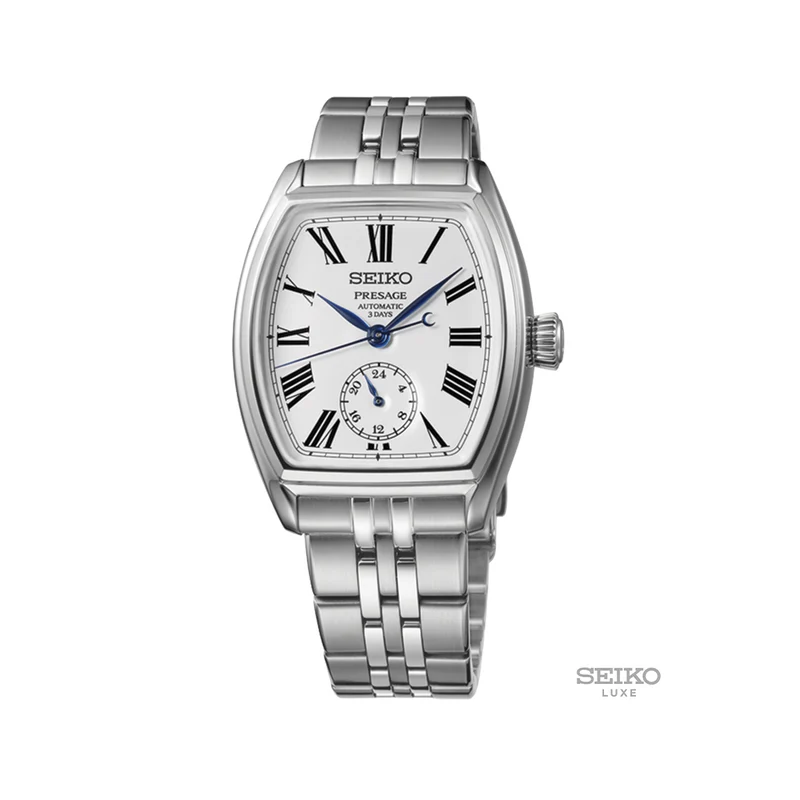 SPB537 Presage Classic "Craftsmanship" Enamel 35.9mm - White on Bracelet
