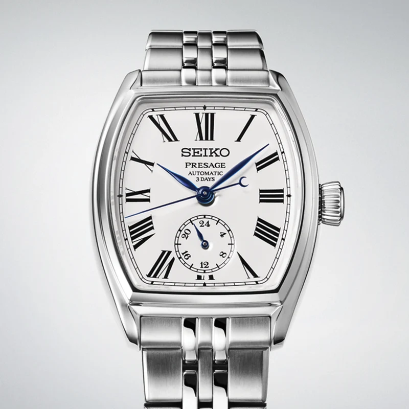 SPB537 Presage Classic "Craftsmanship" Enamel 35.9mm - White on Bracelet