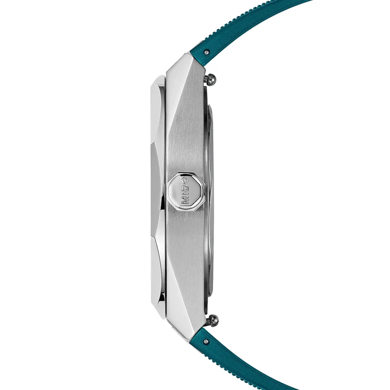 Multifort 8 One Crown 40mm - Green on Rubber Strap
