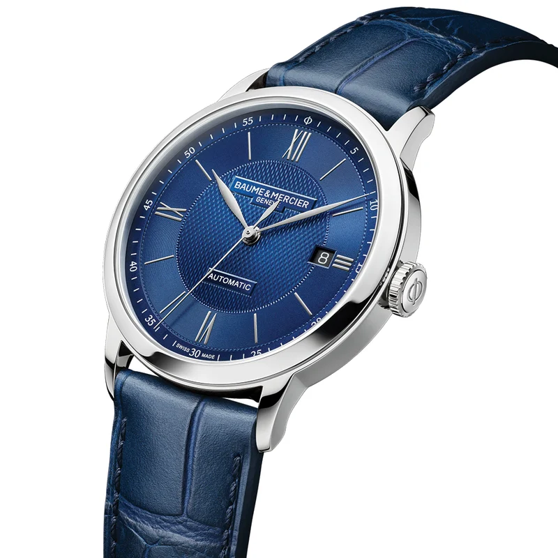 Classima 10879 Automatic 40mm - Blue on Leather Strap