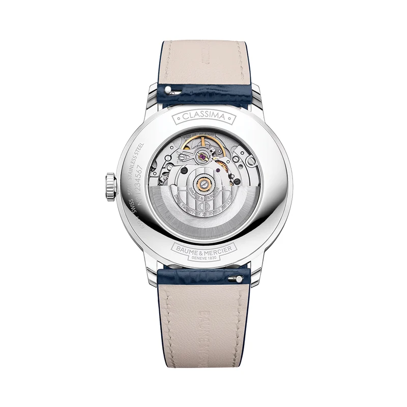 Classima 10879 Automatic 40mm - Blue on Leather Strap