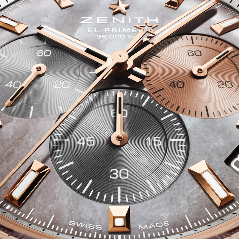 Chronomaster Sport Two-Toned Rose Gold Limited Edition 41mm - Silver, Mother-of-Pearl on Bracelet