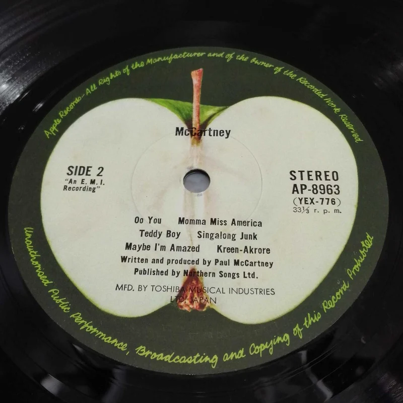 Apple Records MCCARTNEY AP-8963