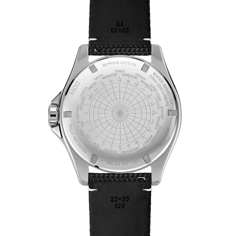 Ocean Star GMT 44mm - Black on Fabric Strap