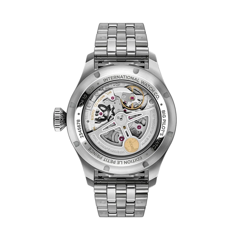 Big Pilot's Watch Perpetual Calendar ProSet Le Petit Prince 42mm - Blue on Bracelet w/ Additional Rubber Strap