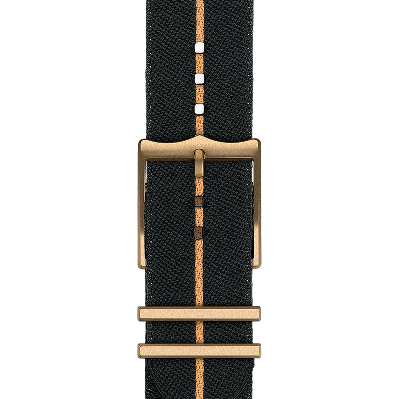 Black Bay Bronze 43mm - Slate Grey on Fabric Strap