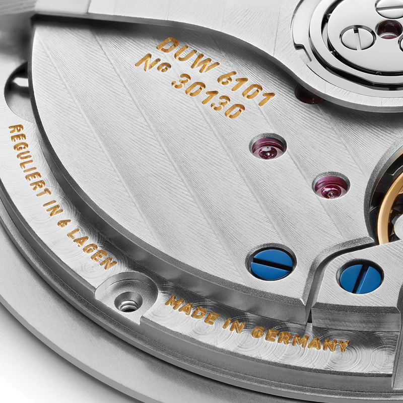 Tangente Neomatik Update Gold 38.5mm - White on Leather Strap
