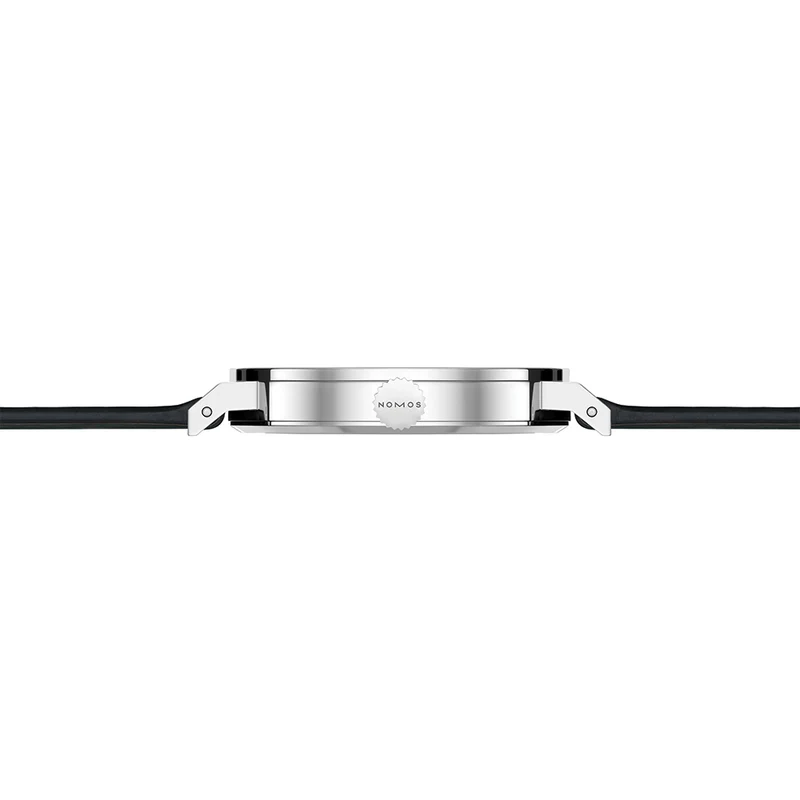 Tangente Neomatik Update 38.5mm - White on Leather Strap