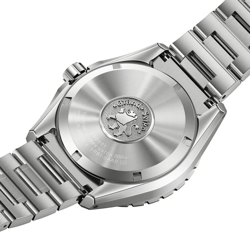 SLGB023 Spring Drive UFA Ushio 300 Diver 40.8mm - Blue on Bracelet