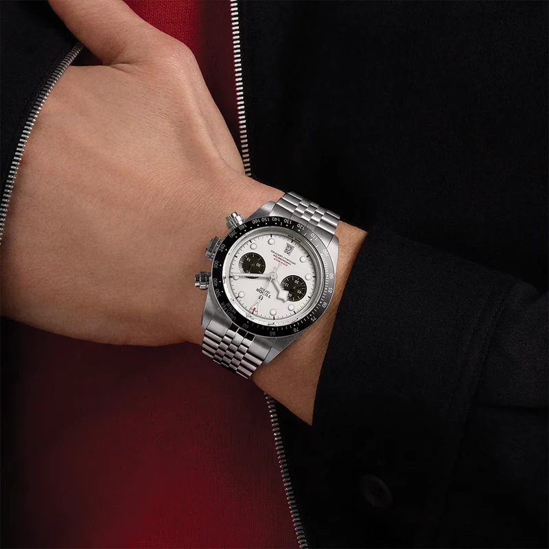 Black Bay Chrono 41mm - Opaline on 5-Link Bracelet