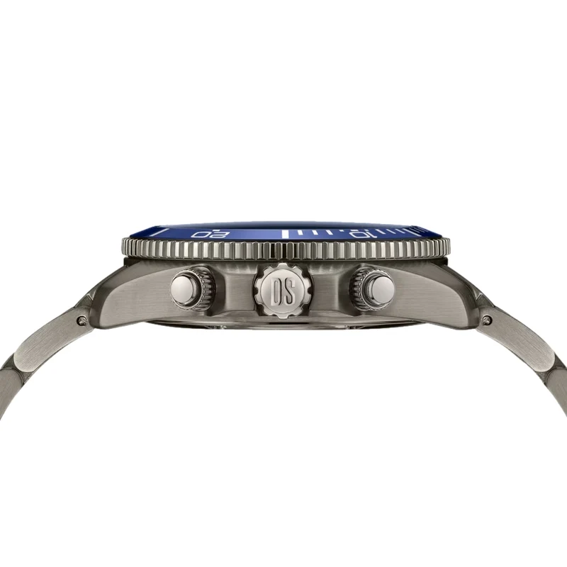 DS Action Quartz Chrono Titanium 42mm - Blue on Bracelet
