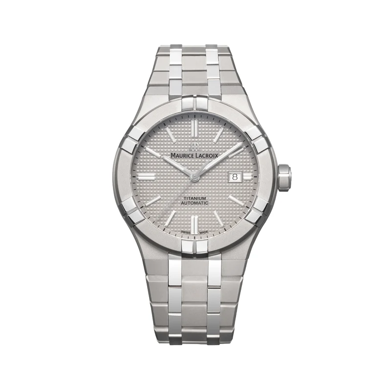 Aikon Automatic Titanium 42mm - Grey on Bracelet