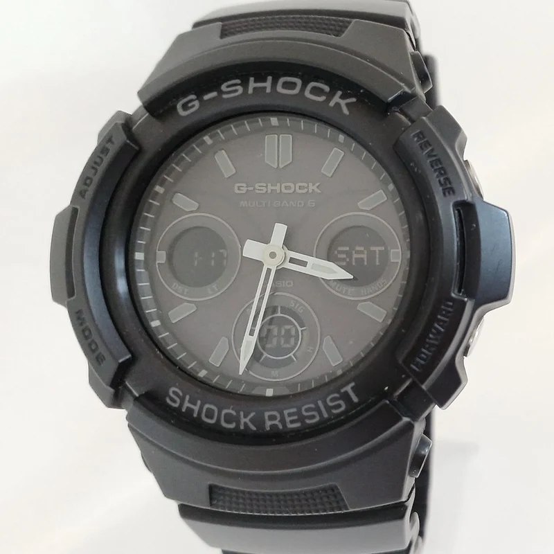 CASIO Solar-Funkuhr G-SHOCK AWG-M100B