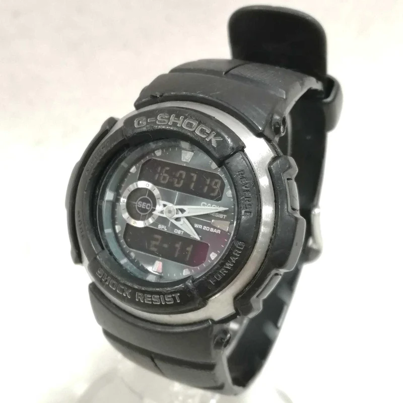 CASIO G-SHOCK [G-SPIKE] G-300 Schwarz, Zustand als akzeptabel