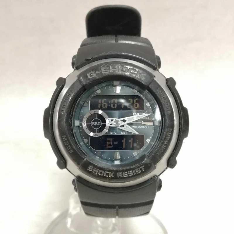 CASIO G-SHOCK [G-SPIKE] G-300 Schwarz, Zustand als akzeptabel