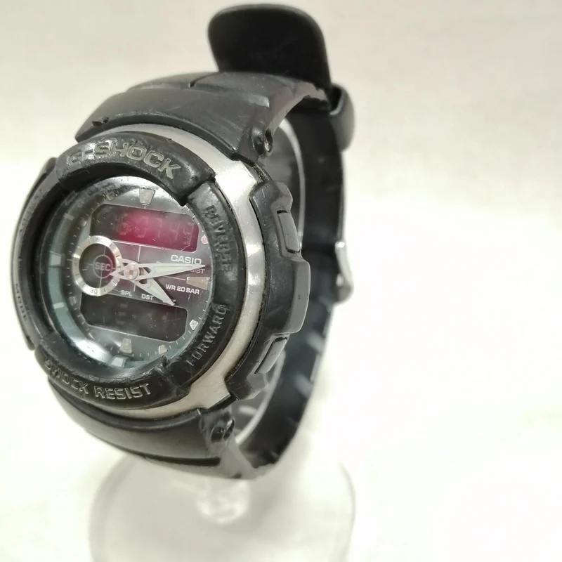 CASIO G-SHOCK [G-SPIKE] G-300 Schwarz, Zustand als akzeptabel