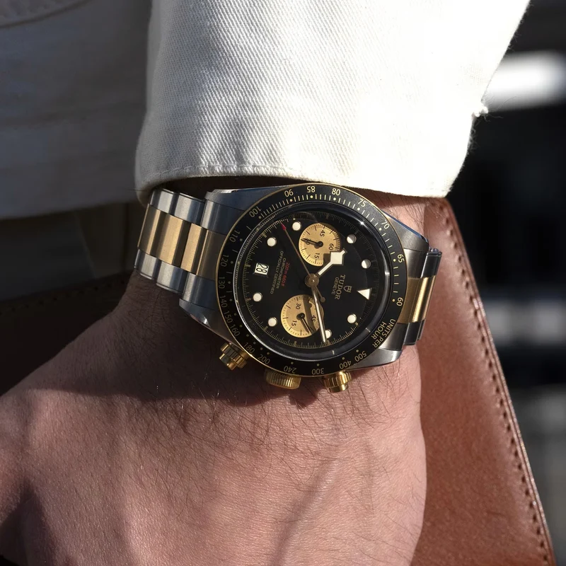 Black Bay Chrono S&G 41mm - Black on Bracelet