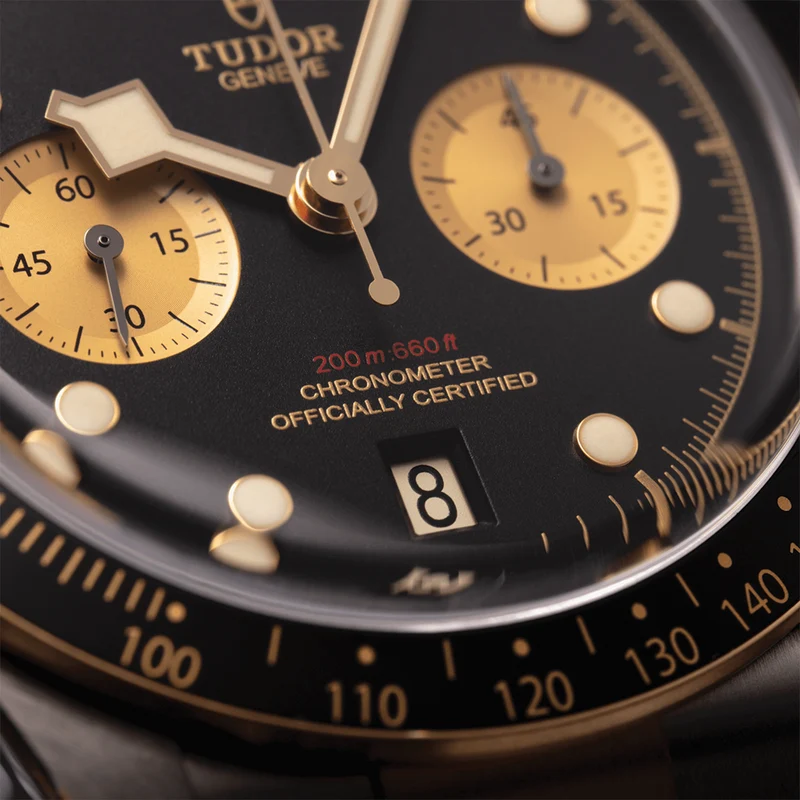 Black Bay Chrono S&G 41mm - Black on Bracelet