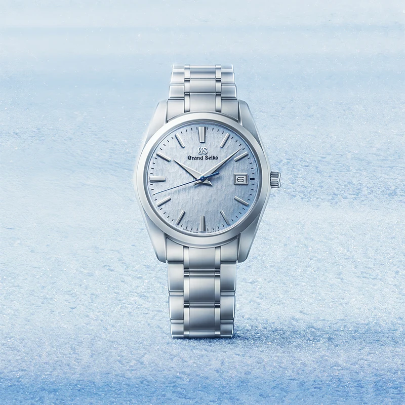 SBGX357 Heritage Quartz 37mm - Light Blue on Bracelet