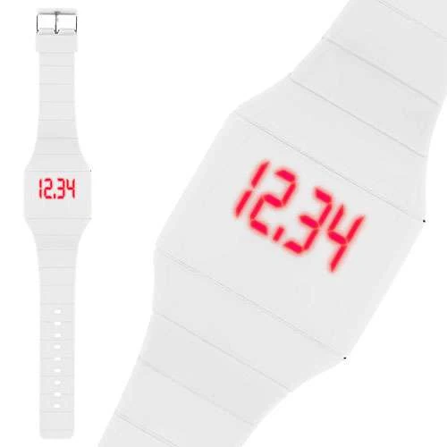 Digitale LED Touchscreen Silikon Uhr Armbanduhr Sportuhr