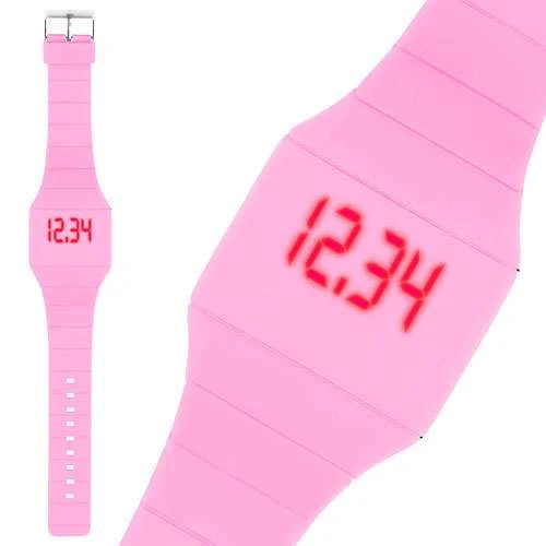 Digitale LED Touchscreen Silikon Uhr Armbanduhr Sportuhr