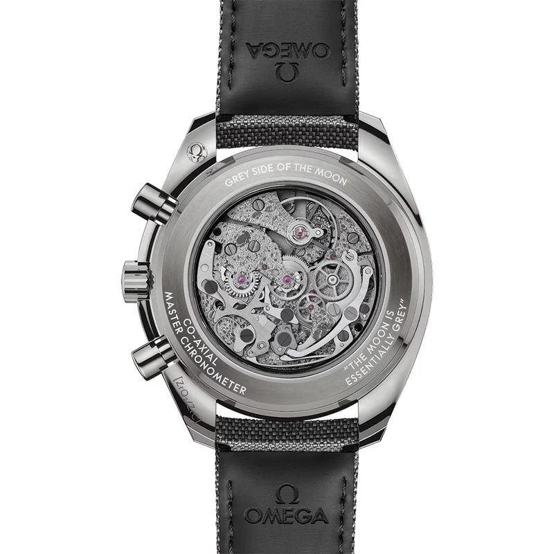 Speedmaster Grey Side of the Moon Grey Ceramic 44.25mm - Grey on Fabric Strap