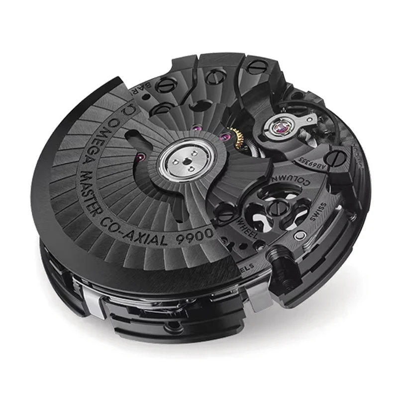 Speedmaster Dark Side of the Moon Black Ceramic 44.25mm - Full Black on Rubber Strap