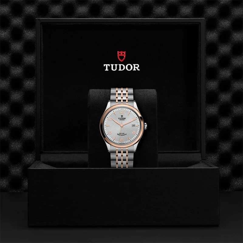 1926 Rose Gold Two-Tone 39mm - Silver on Bracelet