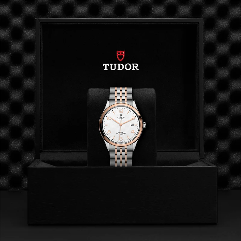 1926 Rose Gold Two-Tone 39mm - White on Bracelet