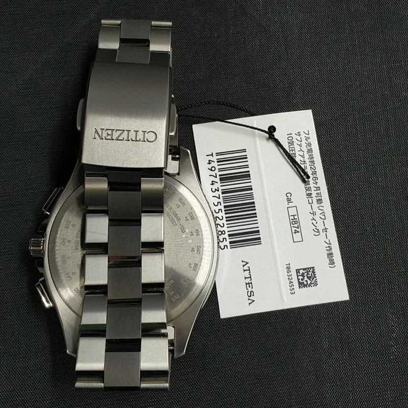 CITIZEN Armbanduhr (Solar) ATTESA BY1001-66E
