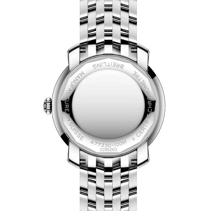Lady Premier 32mm - White, Mother-of-Pearl on Bracelet
