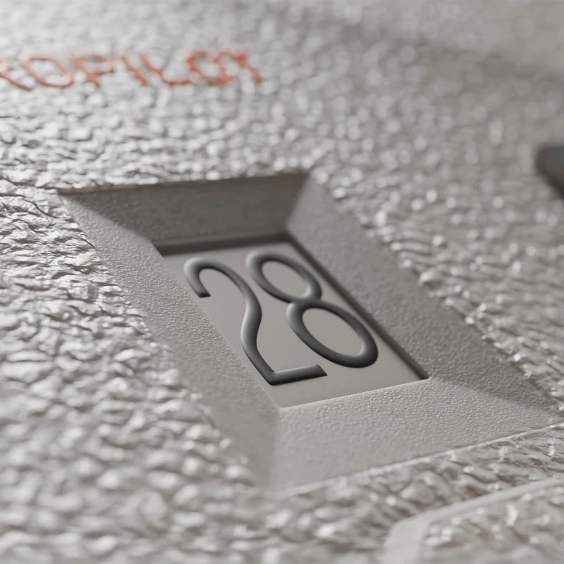 ProPilot Date 41mm - Chalk Grey on Leather Strap